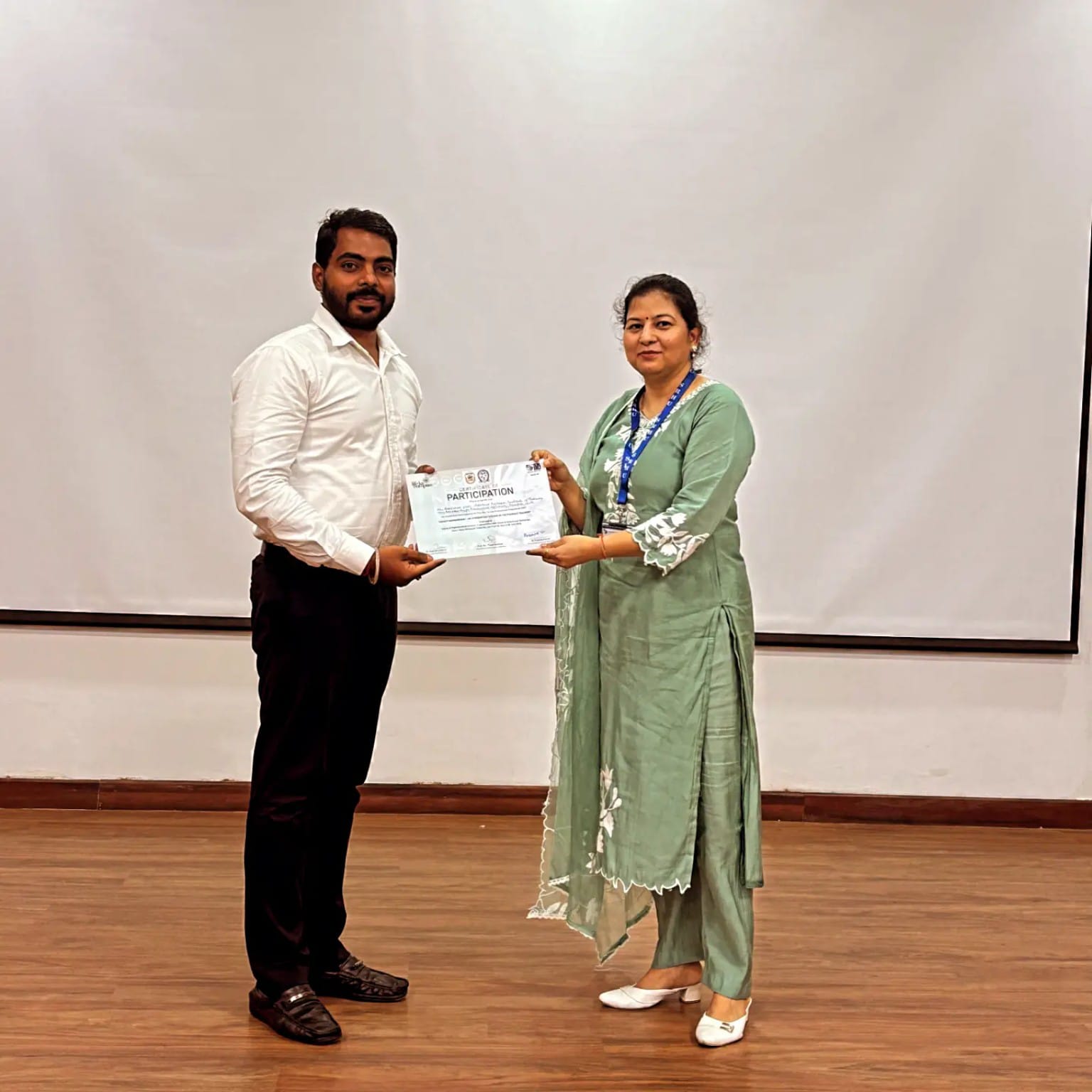 Award presentation ceremony — SHER Guru Samman-2026