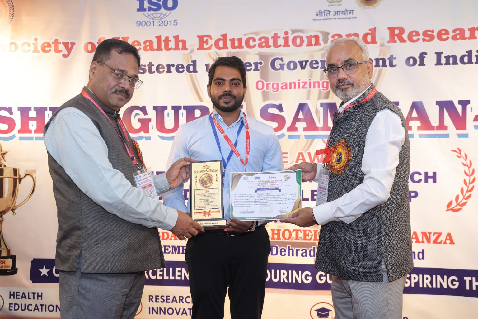 Academic conference and professional recognition